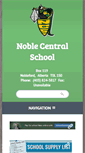 Mobile Screenshot of noblecentralschool.ca